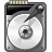 Gnome, hard disk, Dev DimGray icon
