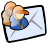 Email, Message, Letter, envelop, stock, Response, All, mail, reply Lavender icon