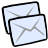 mail, Email, Message, stock, Letter, Copy, Duplicate, envelop Lavender icon