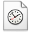 File, document, loading, paper, Clock, Alarm, Gnome, history, alarm clock, time WhiteSmoke icon