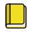 Book, stock, reading, Gnome, yellow, read Gold icon