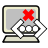 netstatus, disconn, Gnome Black icon