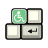 Accessibility, Keyboard, preference, Configure, Gnome, config, option, configuration, Setting Black icon