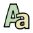 Font, Gnome, mime, Application, Afm Black icon