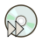 Gnome, cdplayer Black icon