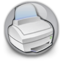 Orb, Print, printer LightGray icon