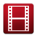 encoder, Flash, video Firebrick icon
