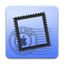 envelop, Email, Message, mail, Apple, Letter CornflowerBlue icon