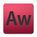 Authorware, adobe IndianRed icon