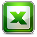Excel DarkGreen icon