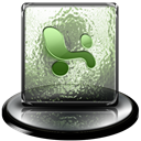 Excel, green, Classic Black icon