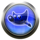 Blue, Gimp CornflowerBlue icon
