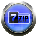 Blue, Zip Black icon
