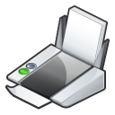 Accessory, Print, printer Black icon