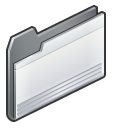 Closed, generic, Folder Black icon