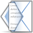 Message, Email, Letter, envelop, send, mail Lavender icon