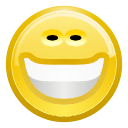 Face, Big, smile, happy, Emotion, Emoticon Khaki icon