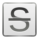 Strikethrough, document, File, Format, Text Gainsboro icon