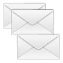 merge, Message, envelop, Letter, Email, mail, stock WhiteSmoke icon
