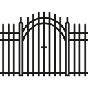 Protection, Access, Frontier, Barrier, Fences Black icon