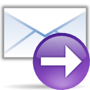 mail, yes, Arrow, ok, Email, envelop, next, Message, Forward, right, Letter, correct MediumPurple icon