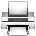 Print, printer, File, document, paper WhiteSmoke icon