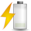 Caution, Energy, charge, Battery DarkSlateGray icon