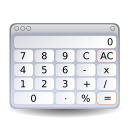 calculation, Calc, Accessory, calculator WhiteSmoke icon