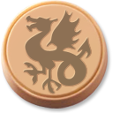 Dragon, token BurlyWood icon
