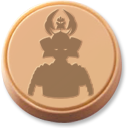 token, samurai BurlyWood icon