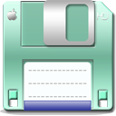 floppyvert MediumAquamarine icon