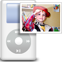 photo, Dir, image, Directory, pic, picture, ipod Silver icon