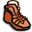 strappy, sandal Black icon