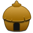 Building, Home, house, homepage DarkGoldenrod icon