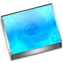 screen saver DeepSkyBlue icon