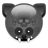 deathboar, grey DarkSlateGray icon