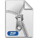 Zip Gainsboro icon