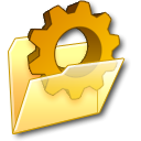 File, program, Folder, document, aux, paper Khaki icon