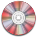 Rw, save, Disk, red, disc, Cd Black icon