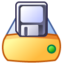 disc, save, Disk, drive SandyBrown icon