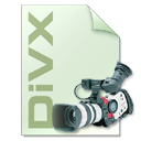 Camera, Divx, file type, photography LightGray icon
