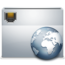 network, Folder DarkGray icon