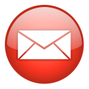 envelop, Email, mail, Letter, Message Firebrick icon