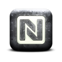 netvous, square, Logo Black icon