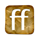 Friendfeed, Logo, square Black icon