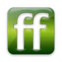Logo, square, Friendfeed Black icon