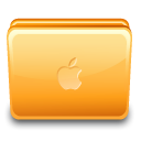 no, Apple, Close, Folder, cancel, stop Khaki icon