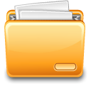 paper, with, File, Folder, document Khaki icon