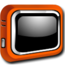 Tv, television Black icon