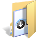 Folder, Bittorrent, Bt Khaki icon